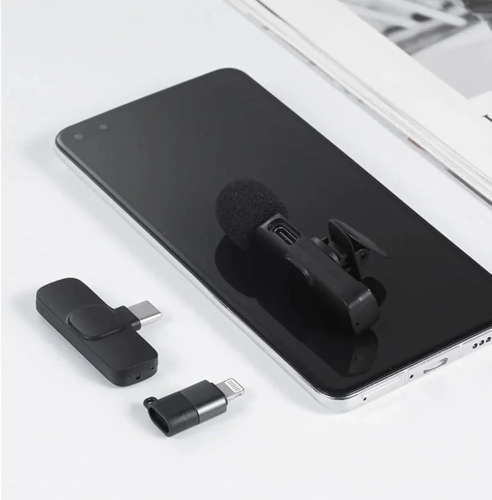 k9 Microphone Wireless Lavalier(2 Pcs) - Mamofa Global Store