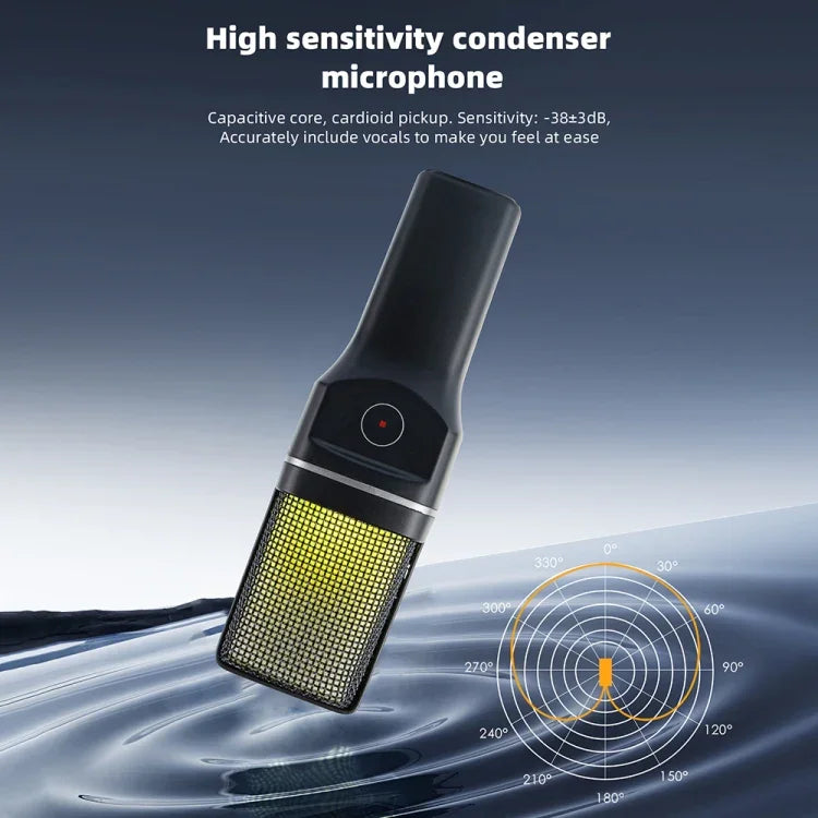 Yanmai Wireless Gaming Microphone with RGB Light - Mamofa Global Store