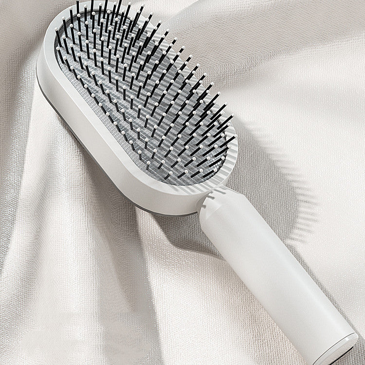 One-key Cleaning Hair Loss Airbag Massage Scalp Comb Anti-Static Hairbrush