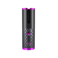 Rechargeable Automatic Hair Curler | Cordless Rotating Ceramic Waves Styler