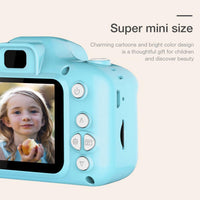 Kids HD Digital Waterproof Camera | Portable Underwater Action Cam Toy for Children
