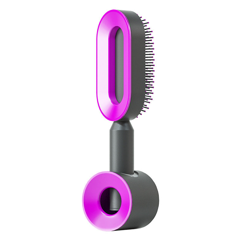 One-key Cleaning Hair Loss Airbag Massage Scalp Comb Anti-Static Hairbrush