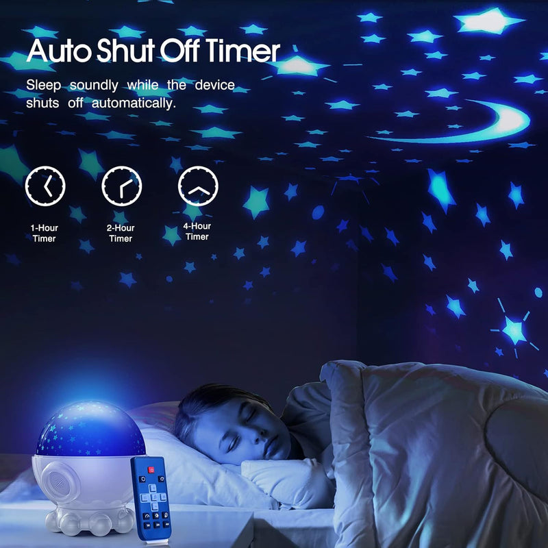 Octopus Jellyfish Starry Sky Projector | RGB Remote Control Music Night Light