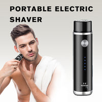 Mini Portable Electric Shaver | Pocket-Sized Rechargeable Travel Car Razor