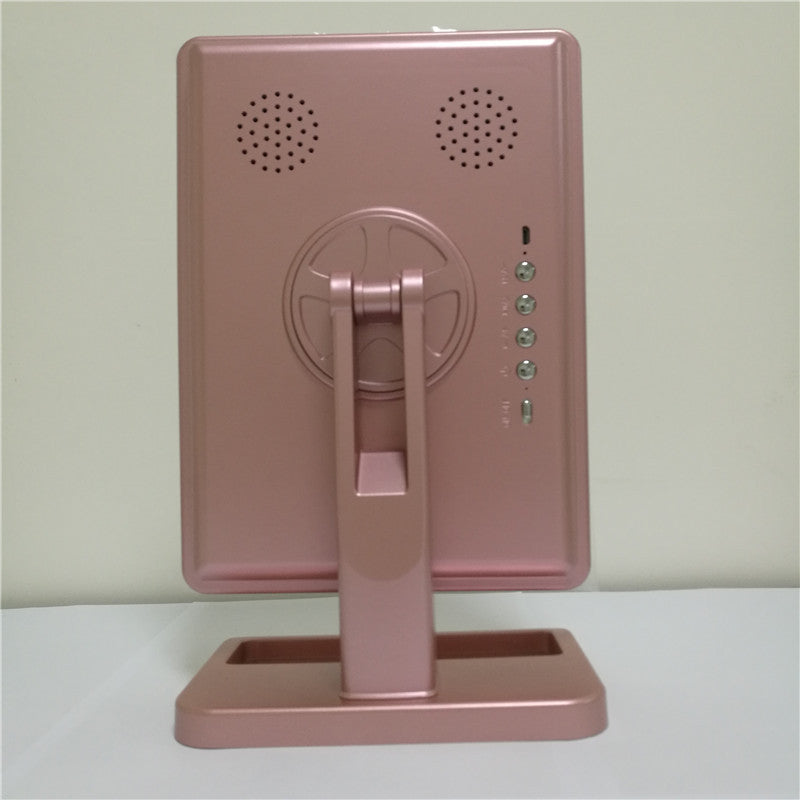 Touch Screen LED Makeup Mirror | Bluetooth Speaker & 10X Magnifying Vanity Mirror
