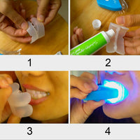 Advanced LED Teeth Whitening Kit | Home Dental Bleaching Oral Gel System