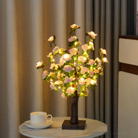 Aesthetic LED Green Leaf Tree Lamp | Fairy Light Bonsai Table Night Light