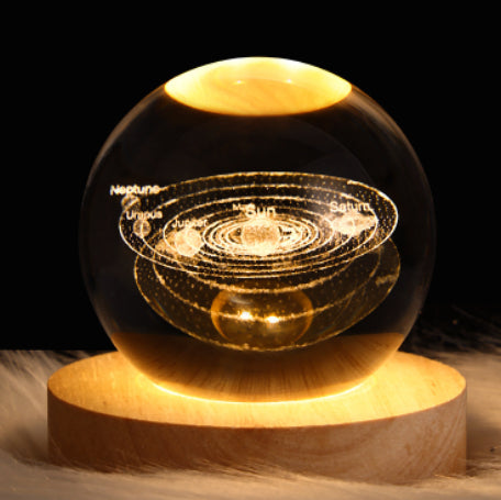 Luminous Crystal Ball Projection Ambience Light