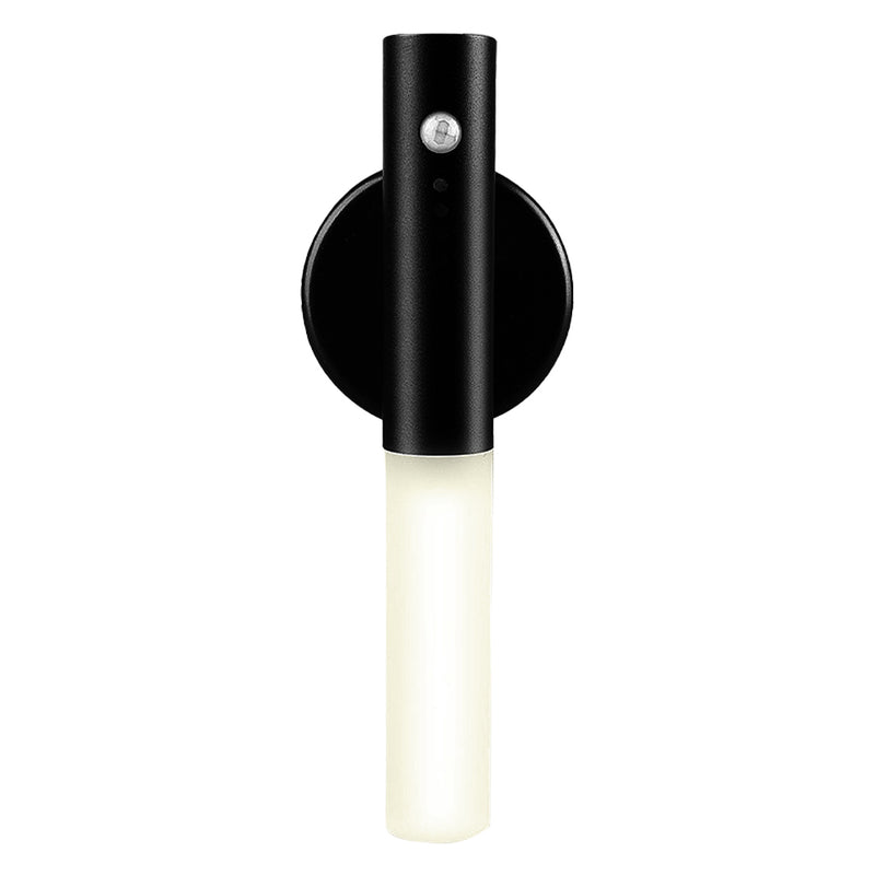 Magnetic Wooden Wireless LED Night Light | USB Rechargeable Motion Sensor Wall Lamp