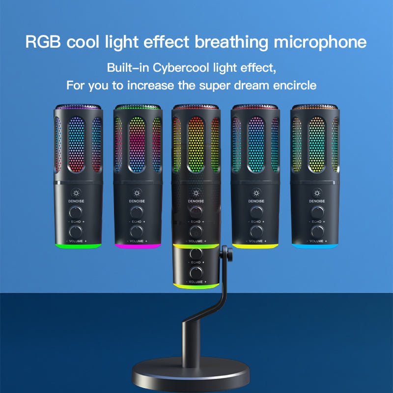 Mamofa RGB USB Desktop Microphone