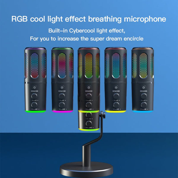 Mamofa RGB USB Desktop Microphone