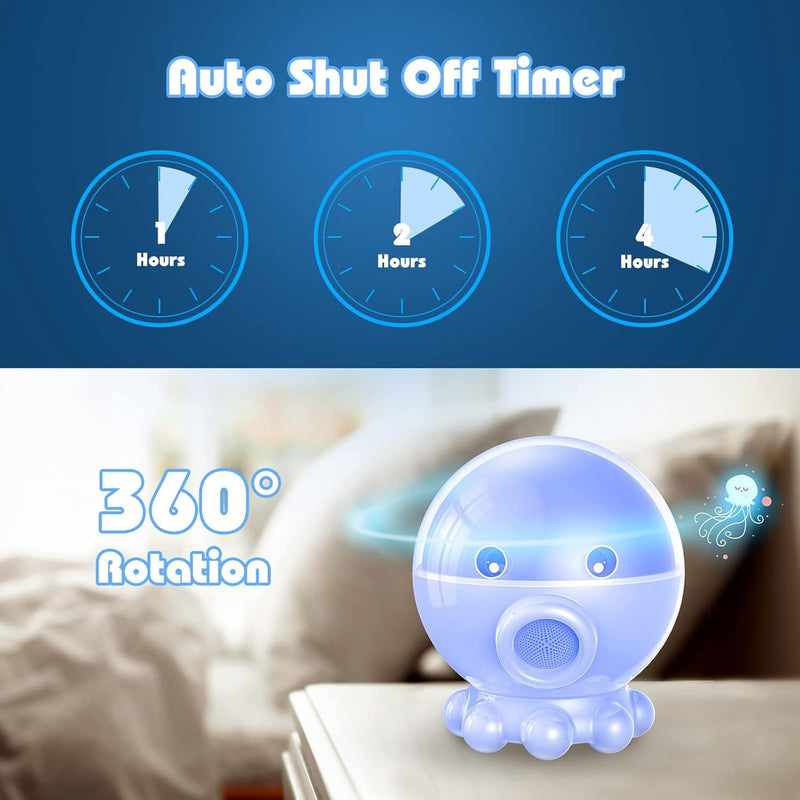 Octopus Jellyfish Starry Sky Projector | RGB Remote Control Music Night Light
