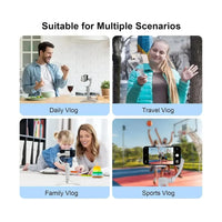 Versatile phone gimbal for daily, travel, family & sports vlogging – stable footage anywhere