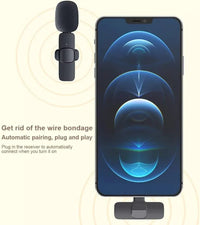 k9 Microphone Wireless Lavalier(2 Pcs) - Mamofa Global Store