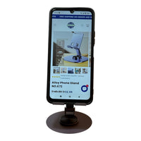 Alloy Phone & Tablet Stand, 4–13" Folding 360°