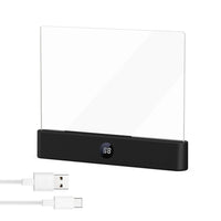 LED Flat Panel Book Reading Light | Rechargeable Portable Tablet Eye-Protection Lamp