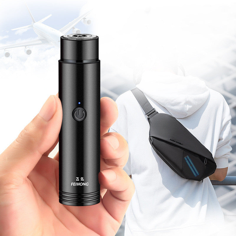 Mini Portable Electric Shaver | Pocket-Sized Rechargeable Travel Car Razor