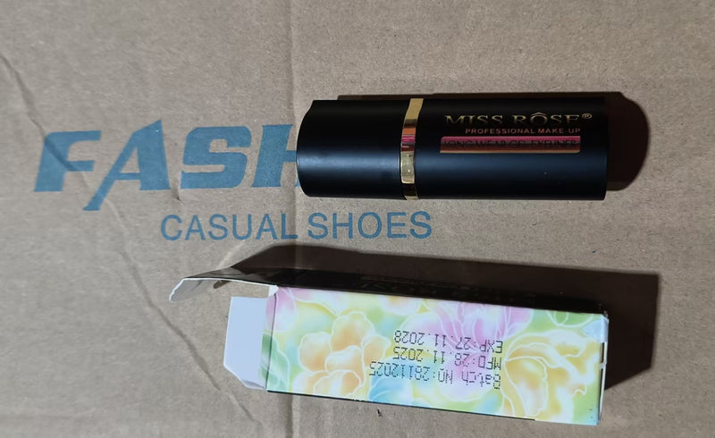 Precision Waterproof Liquid Eyeliner Pen | Long-Lasting Smudge-Proof Black Eye Liner