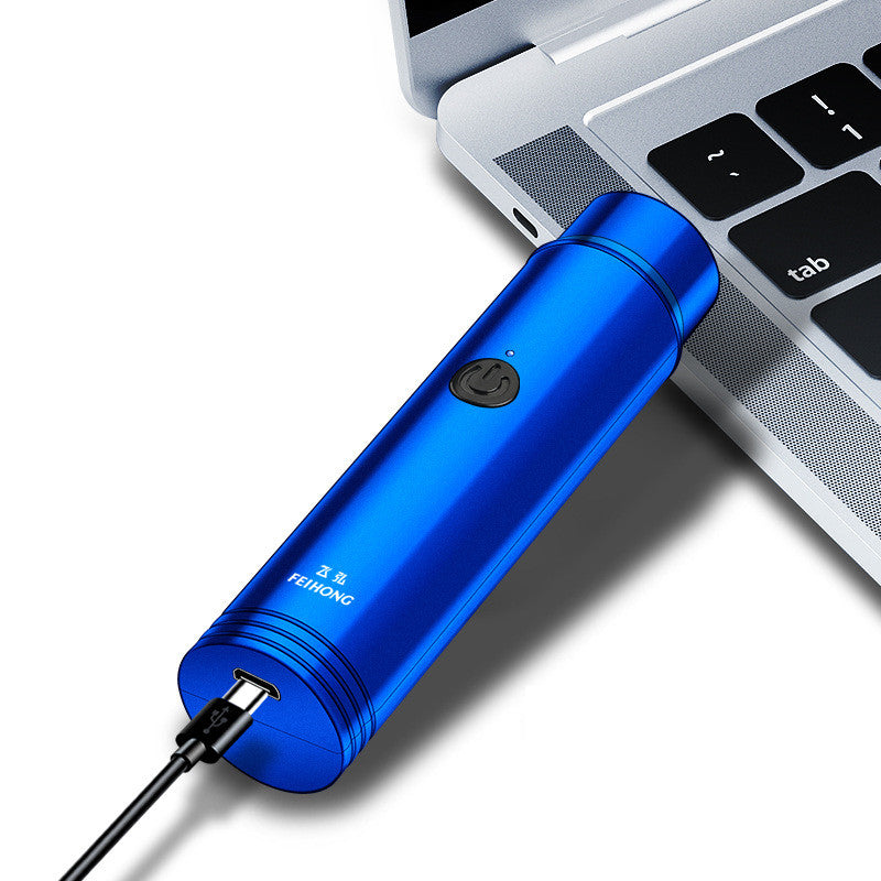 Mini Portable Electric Shaver | Pocket-Sized Rechargeable Travel Car Razor