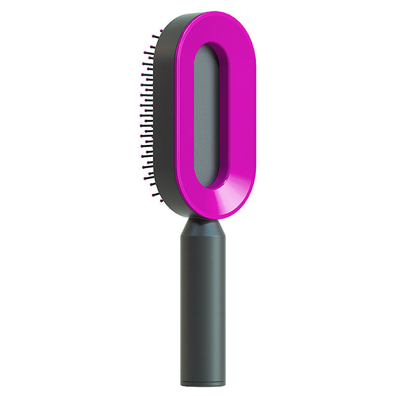 One-key Cleaning Hair Loss Airbag Massage Scalp Comb Anti-Static Hairbrush