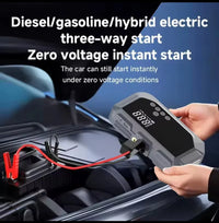 Portable Car Jump Starter with Air pump LED Light - Mamofa Global Store