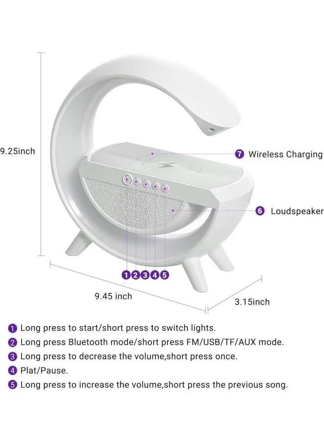 G Shape Multifunctional Google Speaker Wireless Charger - Mamofa Global Store