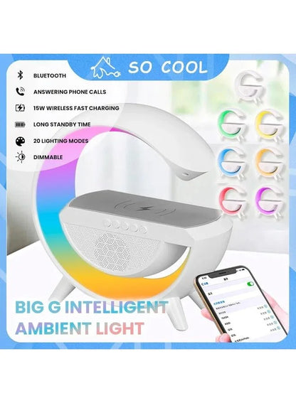 G Shape Multifunctional Google Speaker Wireless Charger - Mamofa Global Store