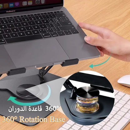 Laptop Stand with Dual Cooling Fan - Mamofa Global Store
