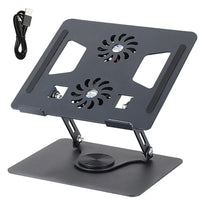 Laptop Stand with Dual Cooling Fan - Mamofa Global Store