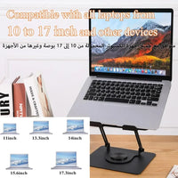 Laptop Stand with Dual Cooling Fan - Mamofa Global Store