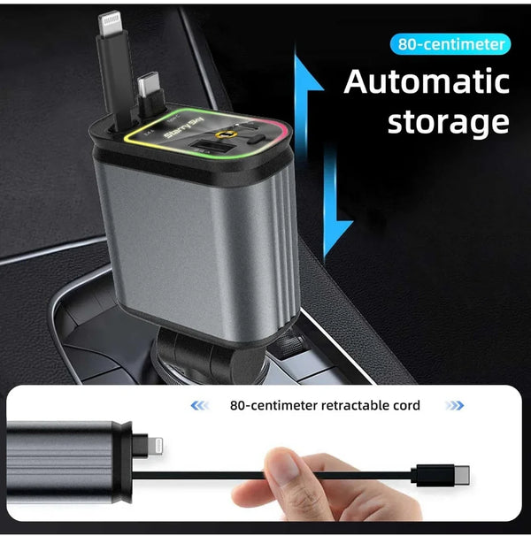 Starry Sky Car Charger 4 in 1 Car Charger - Mamofa Global Store