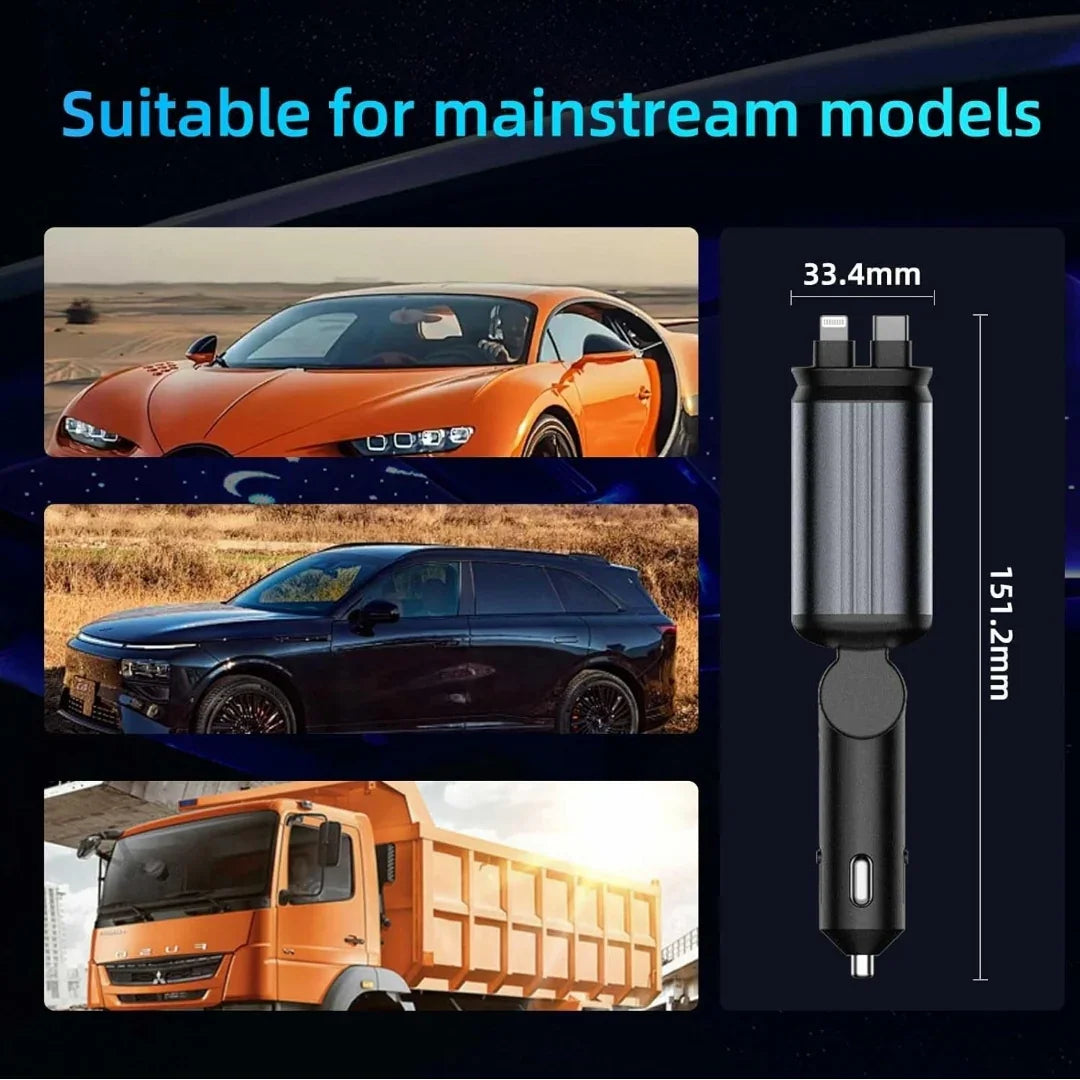 Starry Sky Car Charger 4 in 1 Car Charger - Mamofa Global Store
