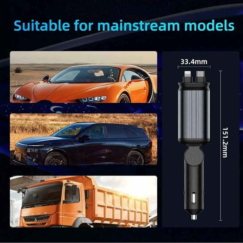 Starry Sky Car Charger 4 in 1 Car Charger - Mamofa Global Store